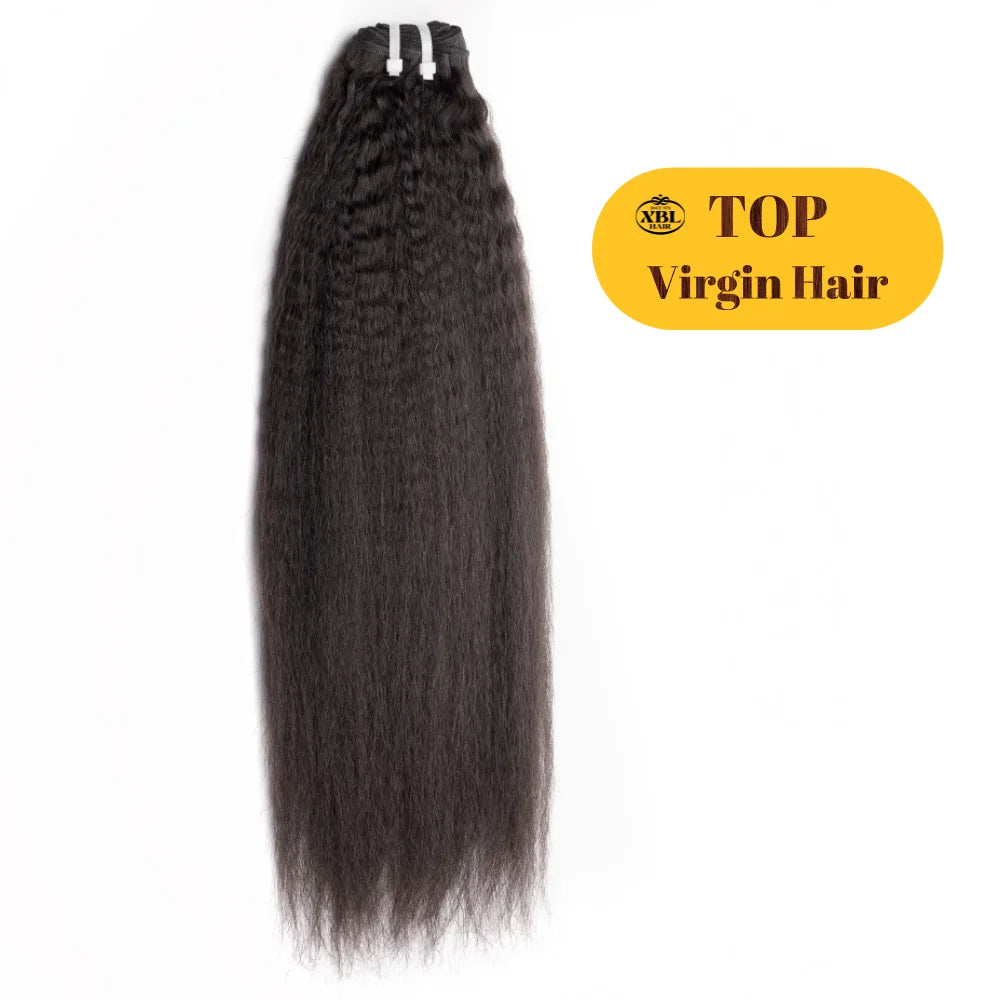 XBL Miss Flawless Authentic 26 28 30" Top Virgin Raw Hair Wholesale Human Hair Bundles Braiding 10 20 30 40 Inch for Party