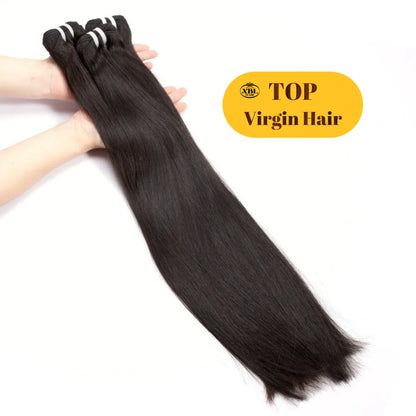XBL Miss Flawless Authentic 26 28 30" Top Virgin Raw Hair Wholesale Human Hair Bundles Braiding 10 20 30 40 Inch for Party
