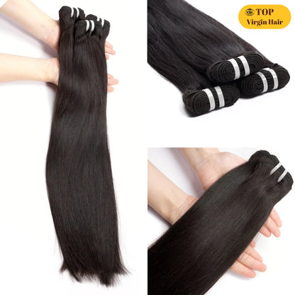 XBL Miss Flawless Authentic 26 28 30" Top Virgin Raw Hair Wholesale Human Hair Bundles Braiding 10 20 30 40 Inch for Party