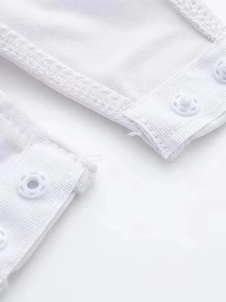 Skinny Bodysuits for Women, Sexy Fashion, Square Neck, Sleeveless, Snap-Button, Female Playsuits, Mujer