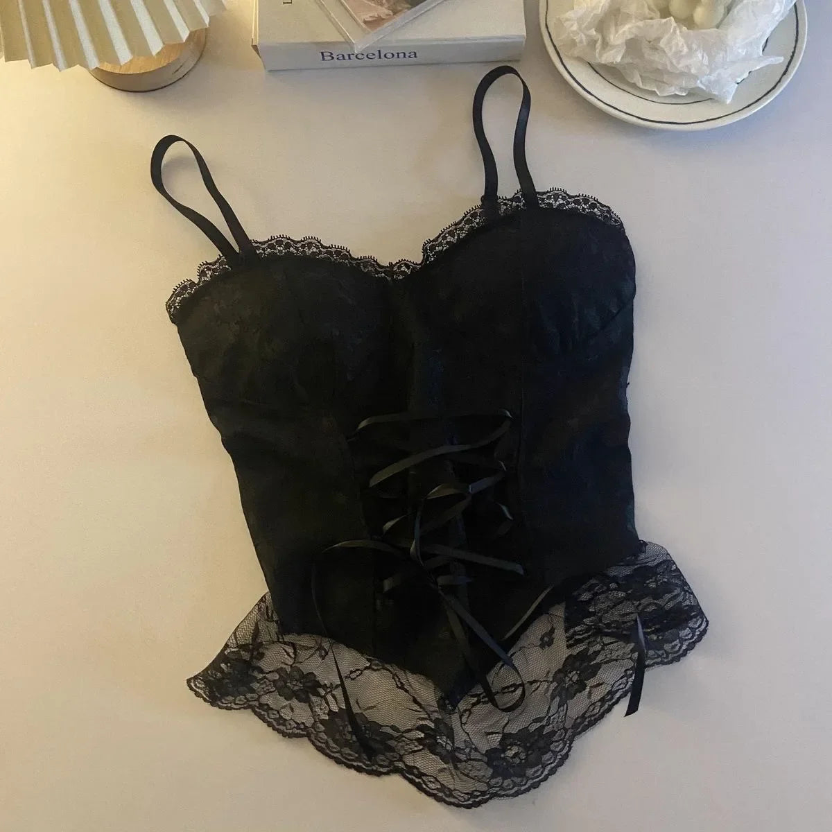 Lace Corset Camisole