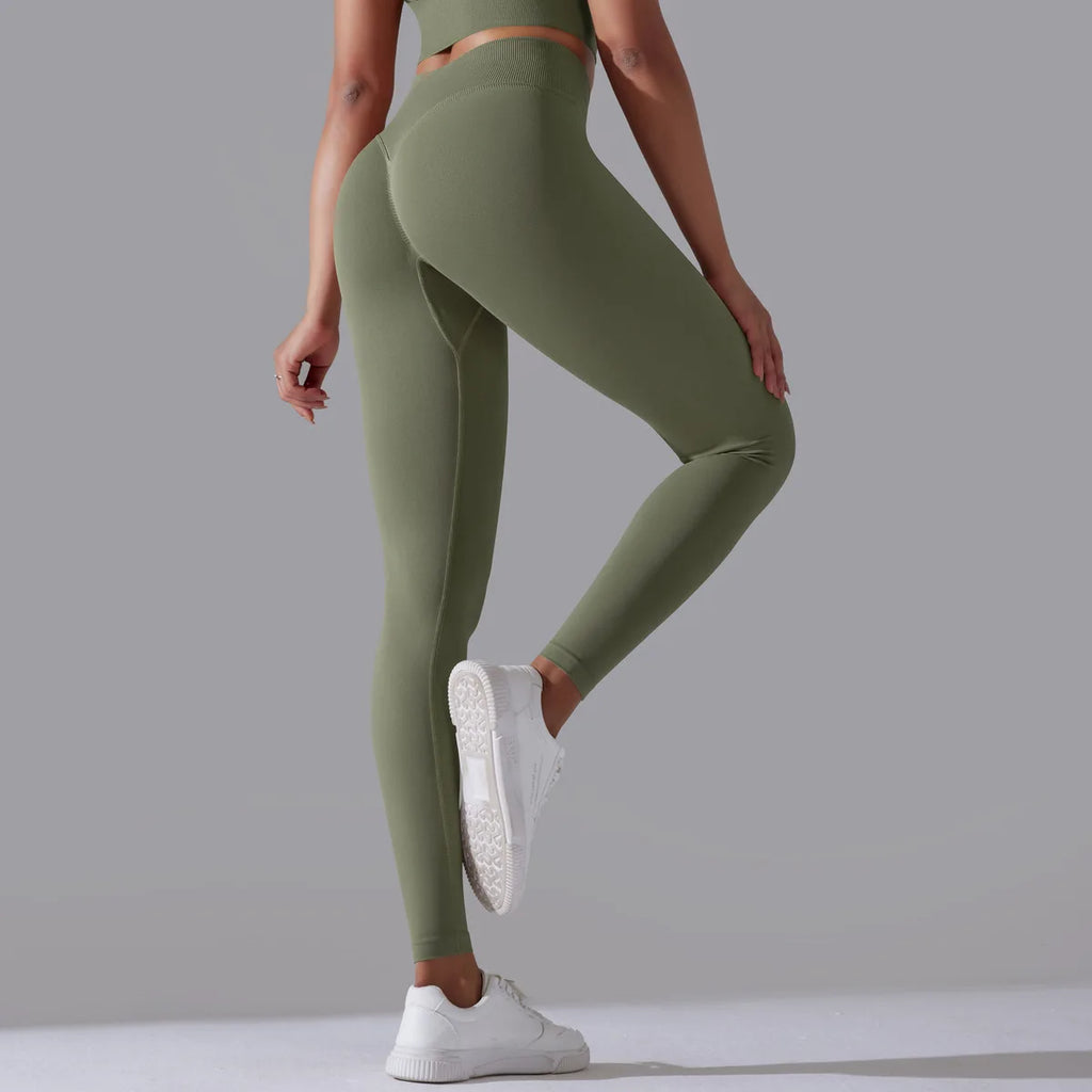 Seamless Pushup Yoga Leggings
