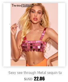 Sexy see through halter pearl corset crop top women 2025 summer festival outfit beach club party top cropped tanks womens tops