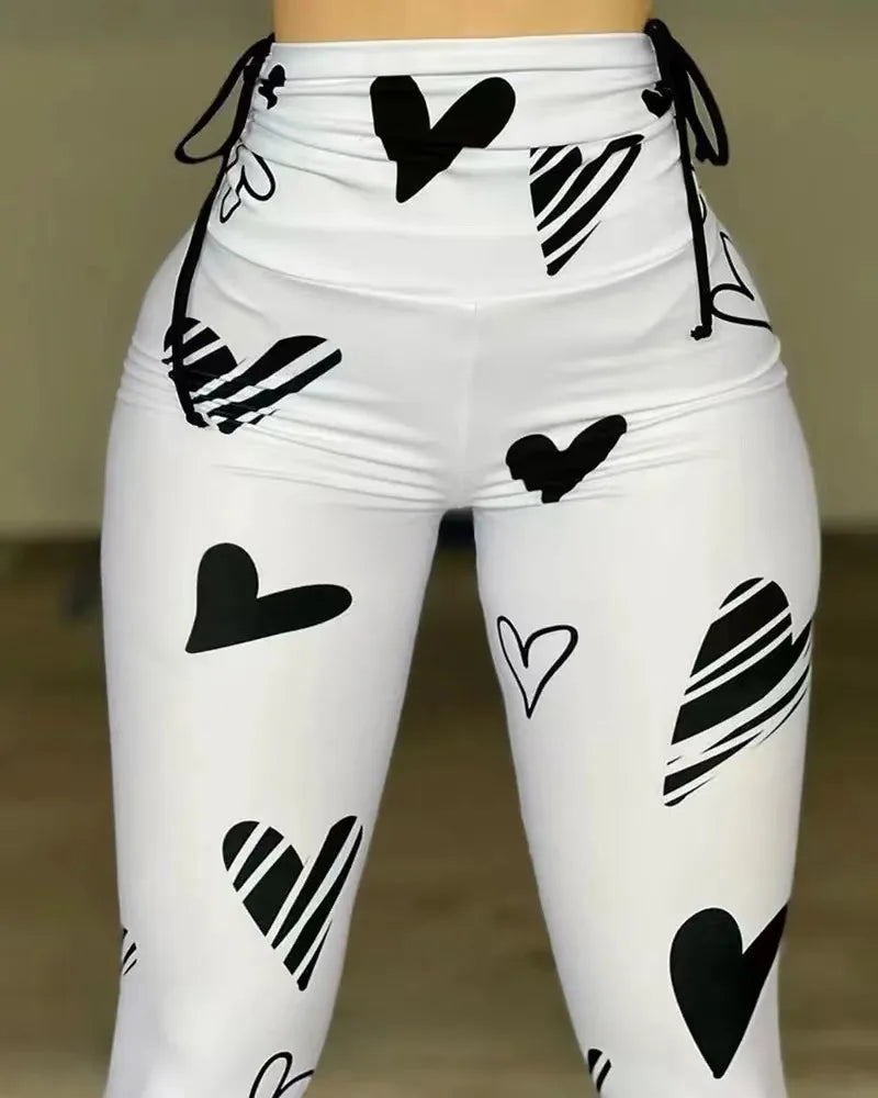 Slimfit Drawstring Leggings