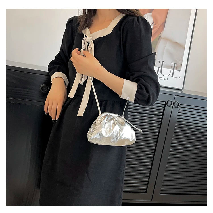 Women Bag Fashion Lipstick Bag Ladies Evening Bag Solid Color Dinner Purses Luxury Wallet Messenger Quality Shoulder Crossbody