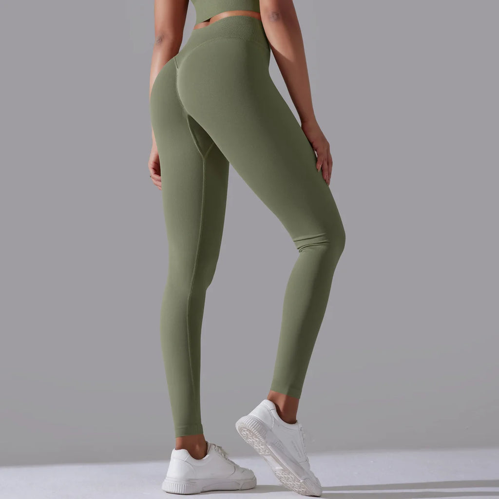 Seamless Pushup Yoga Leggings