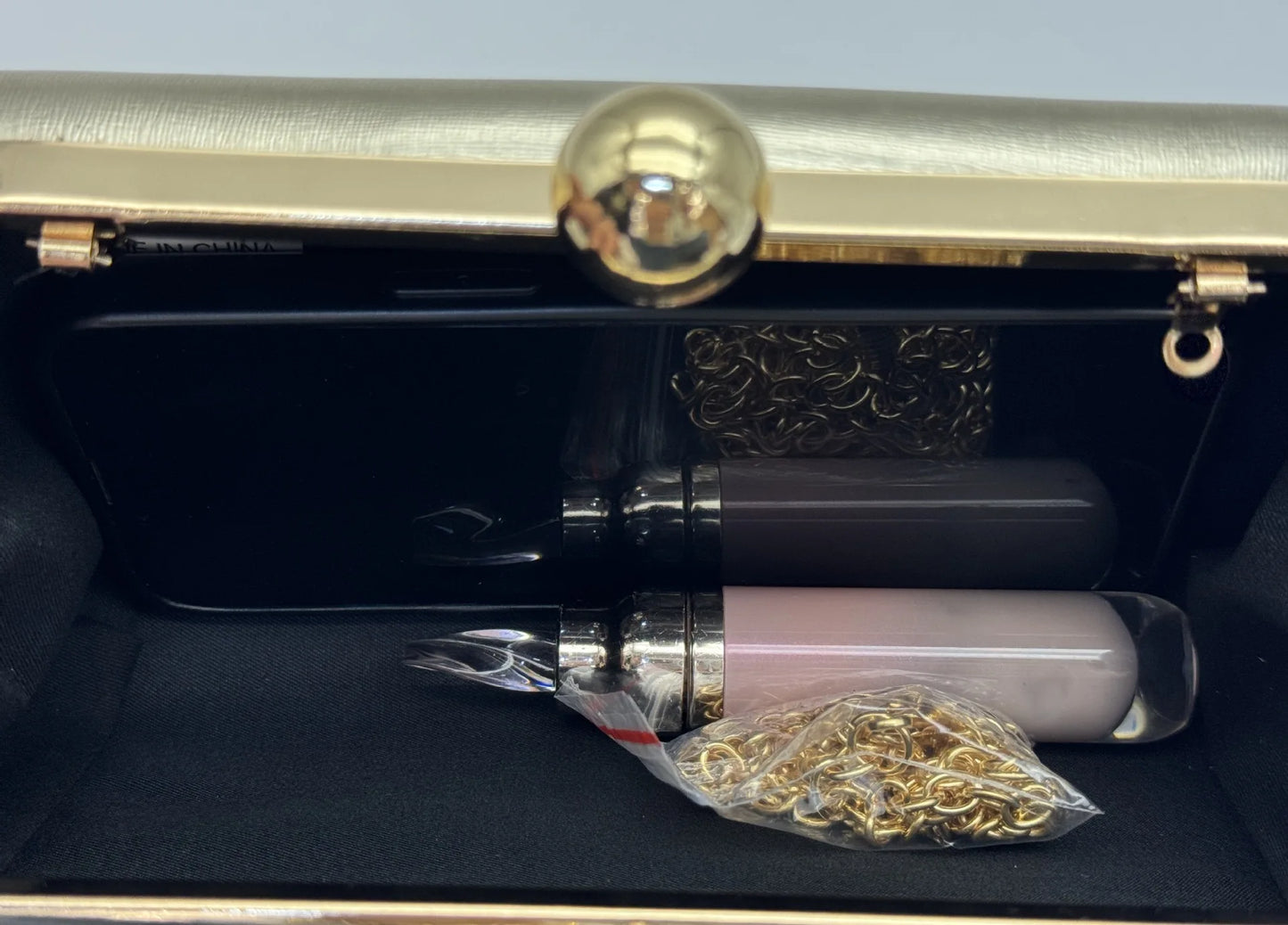 Evening Bags Vintage Metallic Box Bag Clutch Dinner Bag Crossbody Bag for Party Wedding Gathering