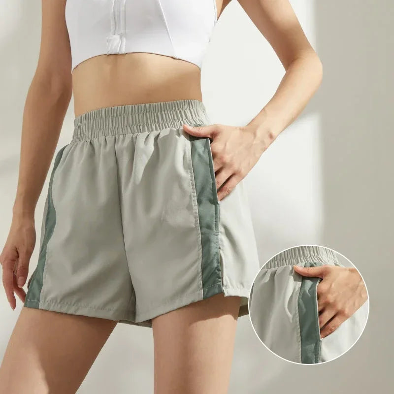 Jorts Shorts For Women Gym Short Pants Woman Sport Fitness Running Sports To Wear Stretchy XL Wholesale Offer Aesthetic Hot Kpop