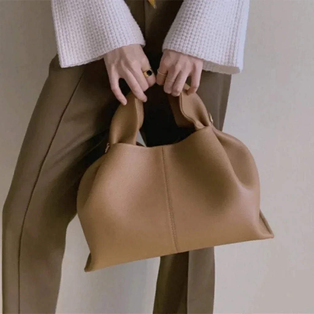 pol cloud bag niche design light luxury french leather handbag one shoulder crossbody fashion women