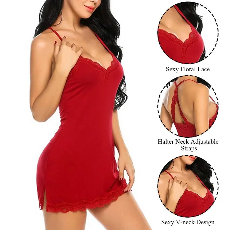 Mesh Lingerie Dress
