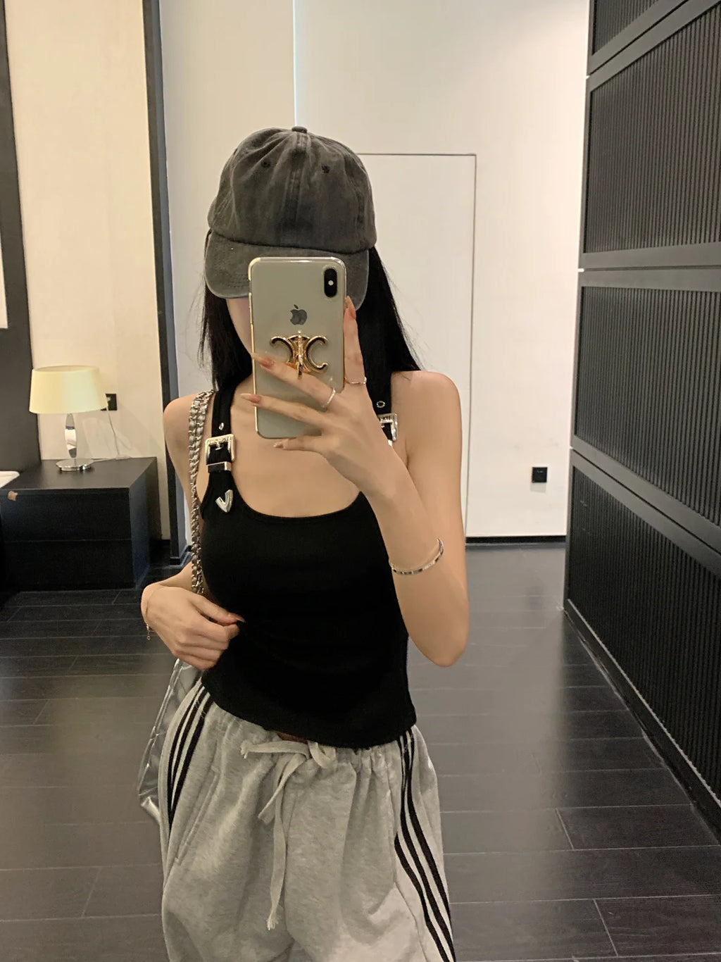 Tanks Women Personality Creativity Casual Trendy All-match Chic Age-reducing Simple Streetwear Solid New Summer Lady Sweet Thin