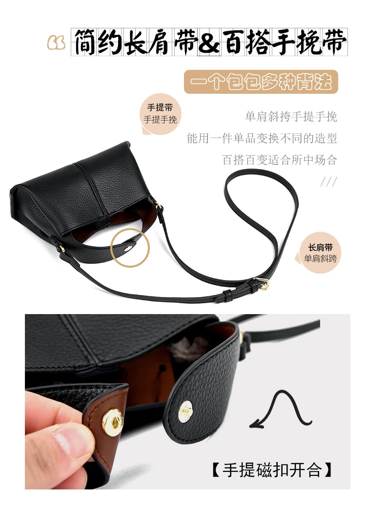 Zipper PU Crossbody Bags Ladies Bags on Sale 2023 High Quality Versatile Solid Purse Vintage High Capacity Bolsa Transversal