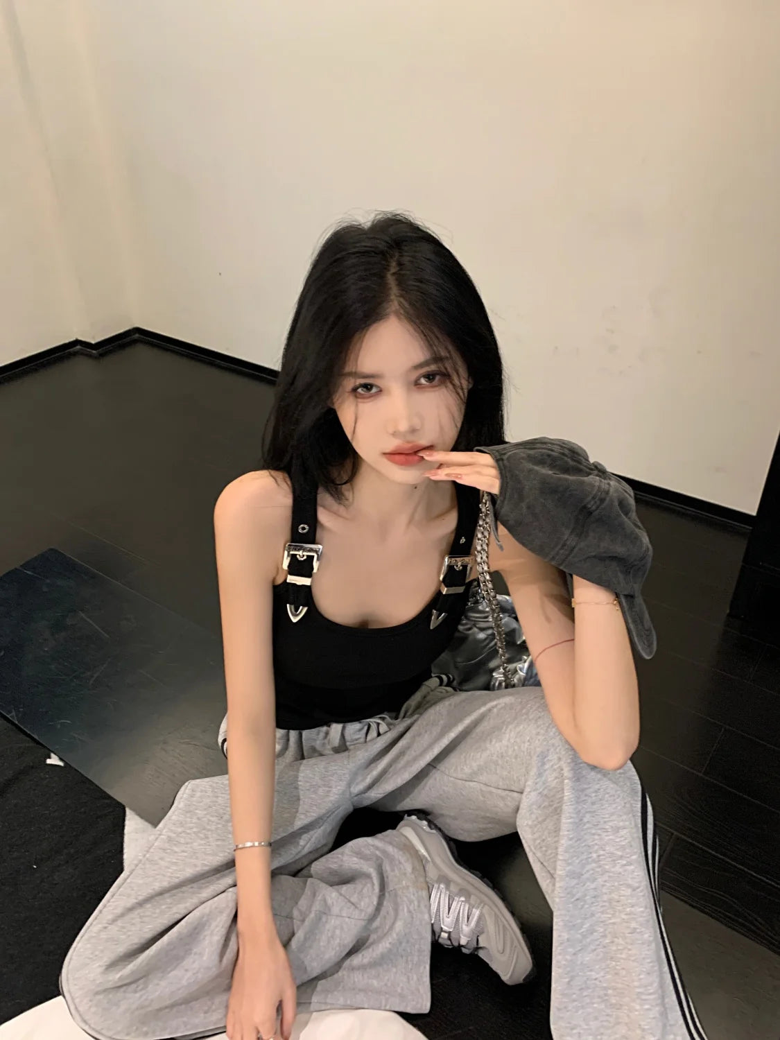 Tanks Women Personality Creativity Casual Trendy All-match Chic Age-reducing Simple Streetwear Solid New Summer Lady Sweet Thin