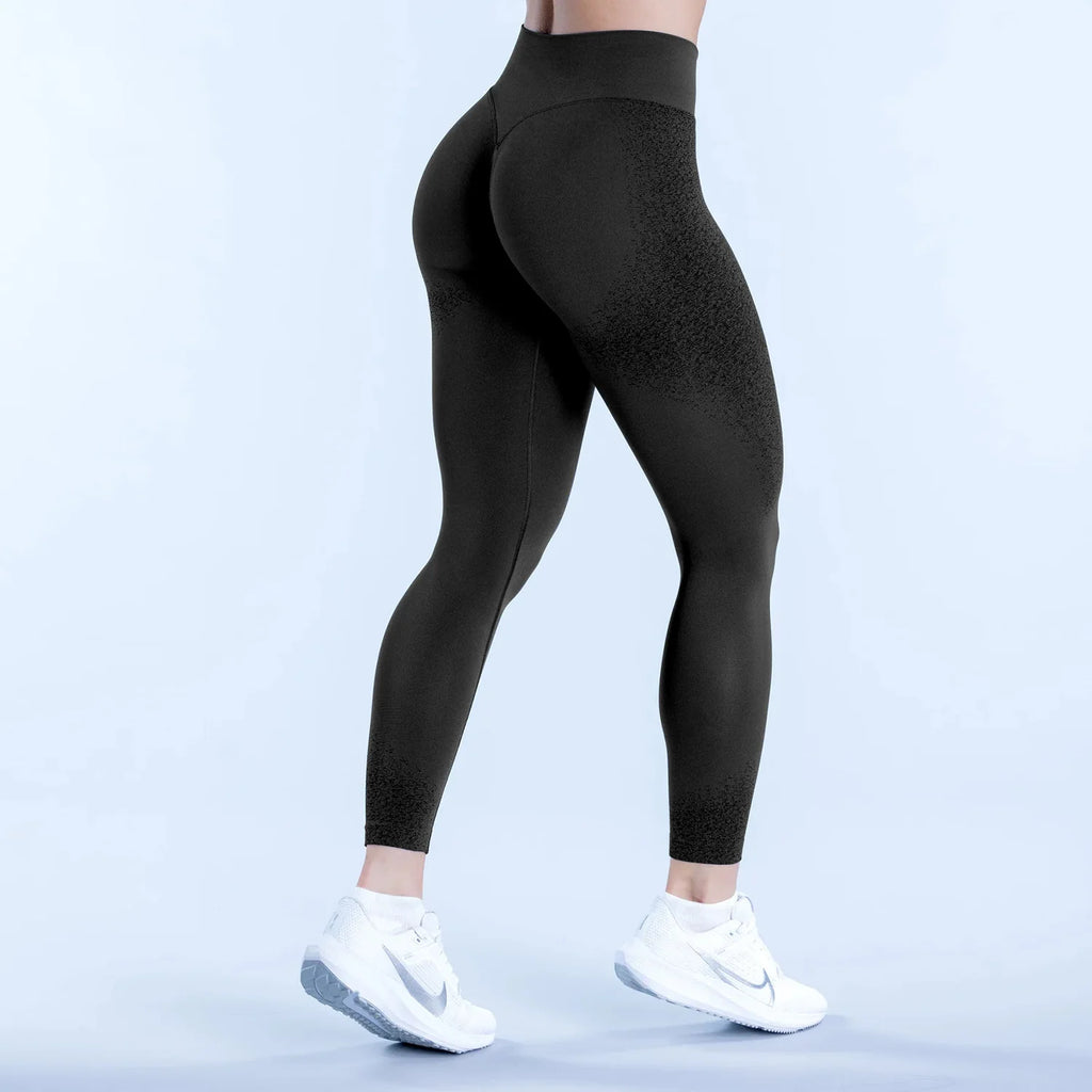Elastic Scrunch Seamless Yoga Pants