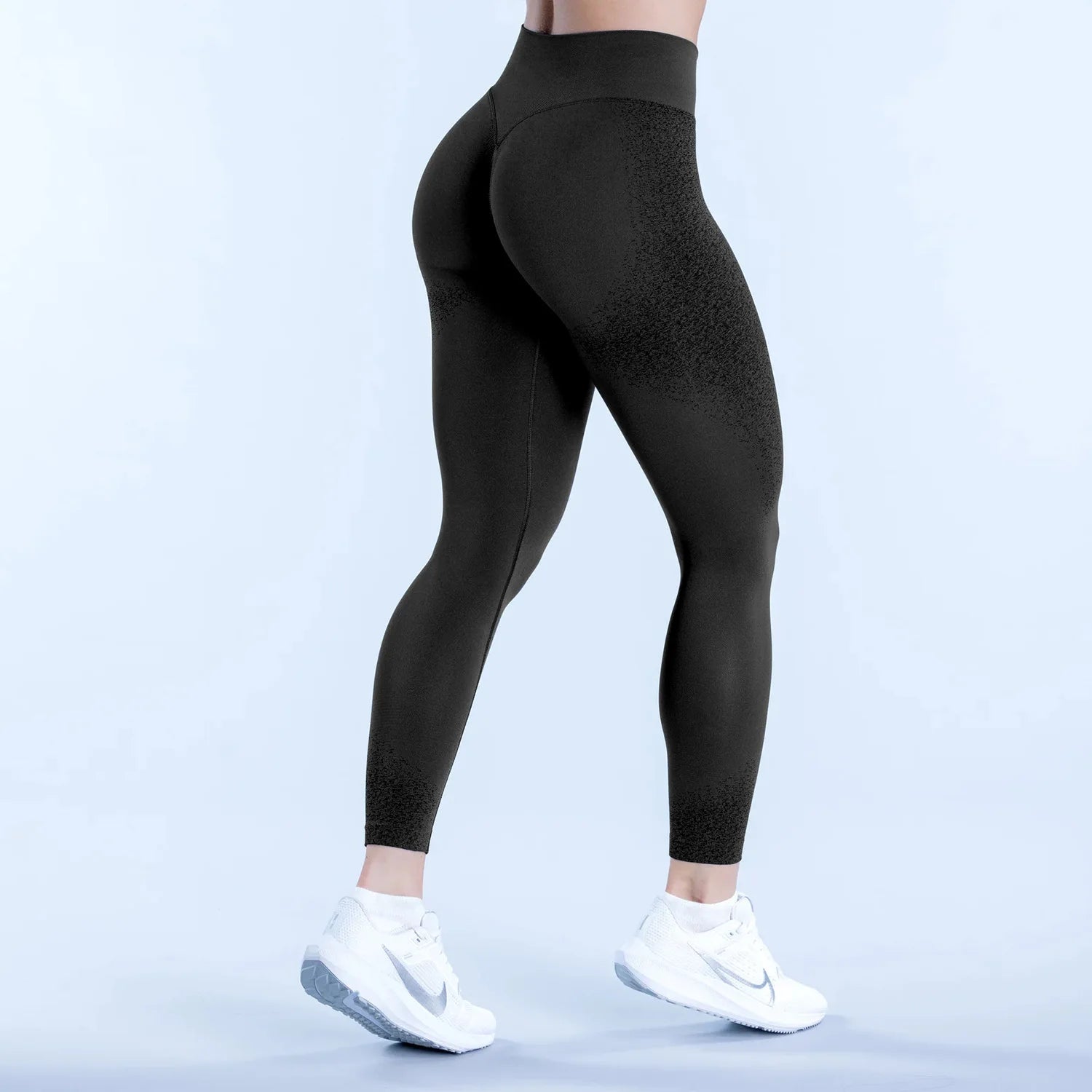 Elastic Scrunch Seamless Yoga Pants