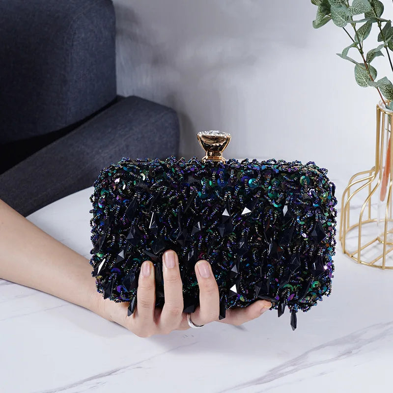 Beaded Sequin Banquet Tote
