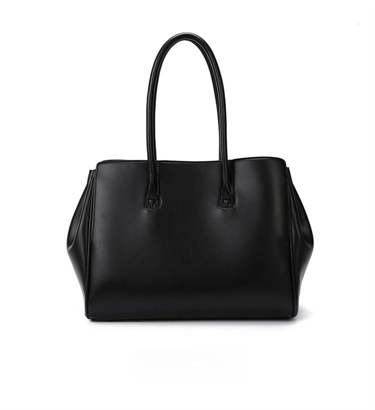 New Women's PU Leather Tote Bag Fashion Simple Ladies Handbag Female Large Capacity High Quality Shoulder Bag