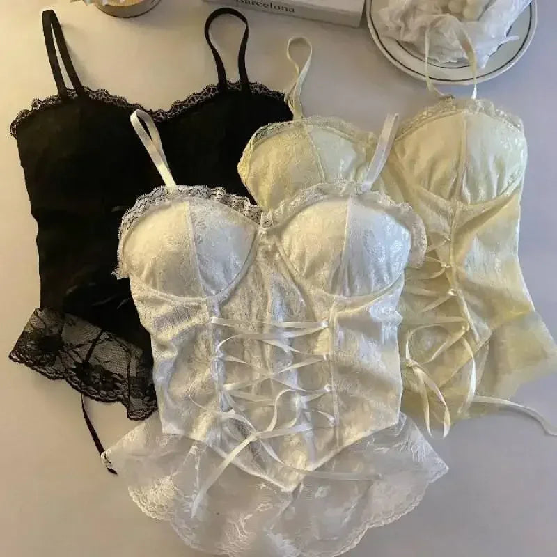 Lace Corset Camisole