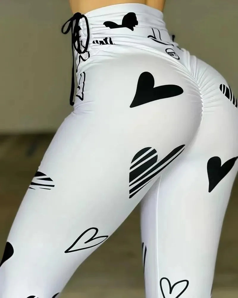 Slimfit Drawstring Leggings