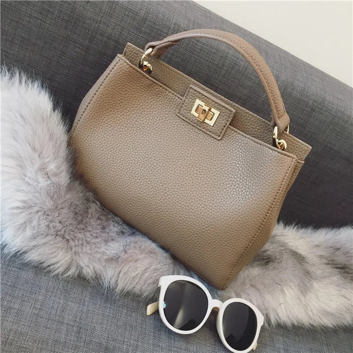 Women designer office tote bag large capacity bucket bag bussiness top handle bag handbag grey black green purple