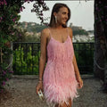 Luxury Tassel Fringed  Dress