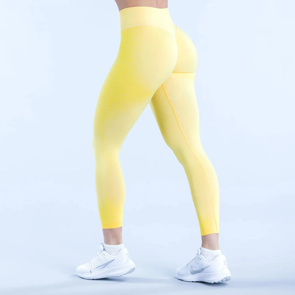 Elastic Scrunch Seamless Yoga Pants