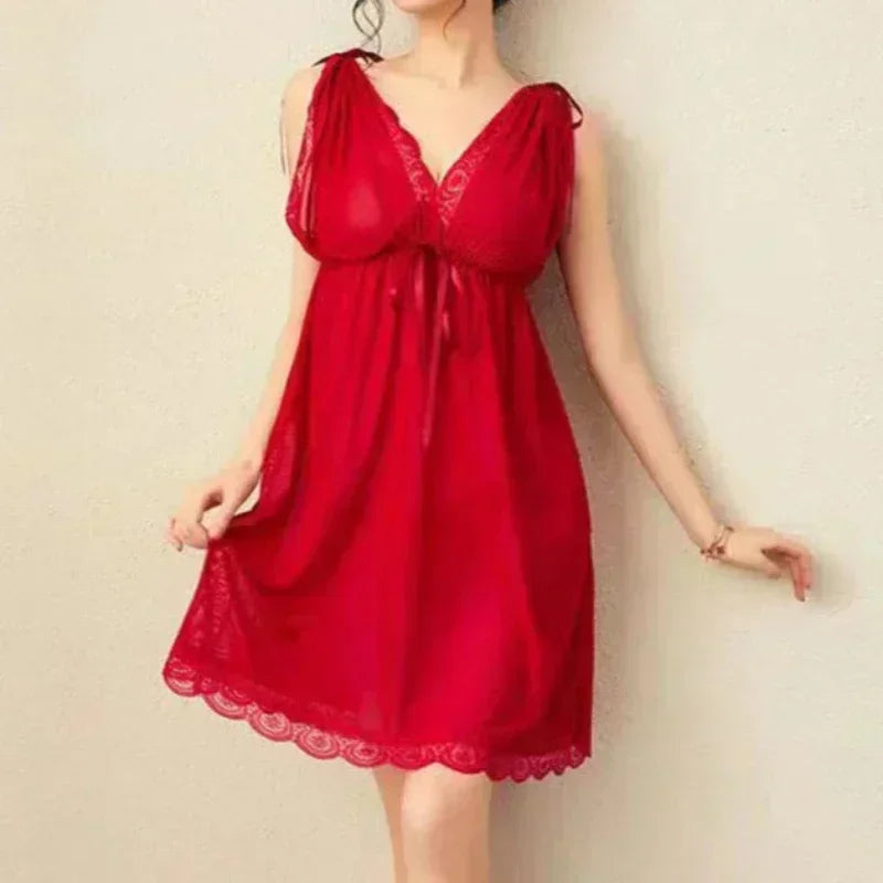 Deep V Slip Nightdress