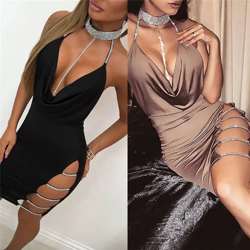 Elegant Vestidos Mini Dress
