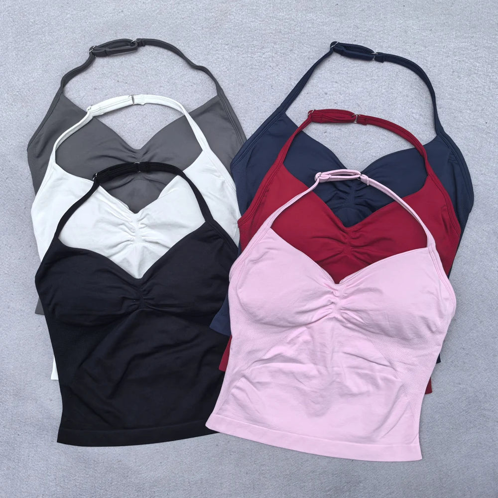 Adjustable Backless Tank Top