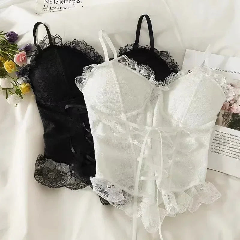 Lace Corset Camisole