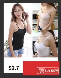 Sleeveless Tees Tank Tops For Women Camisole Vest Cropped Top Slim Fit Solid Color Spaghetti Strap Built In Bra Women Clothes