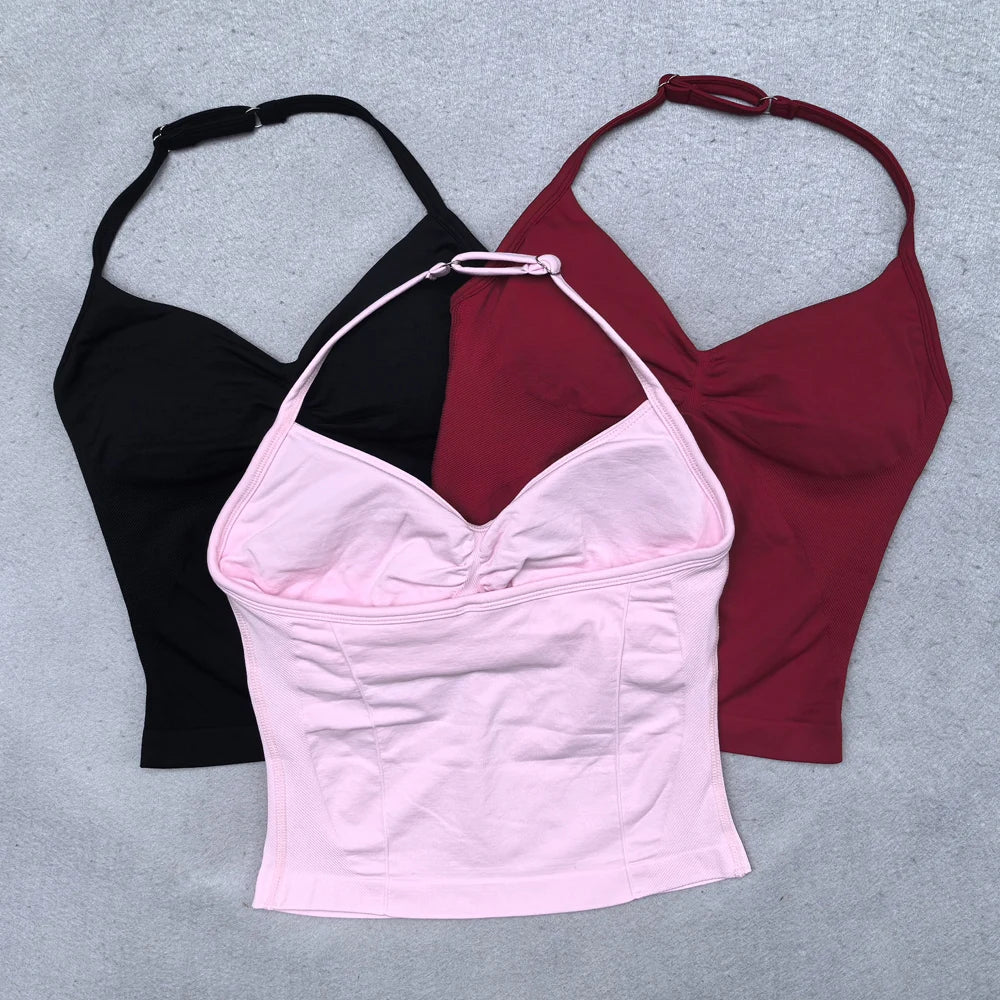 Adjustable Backless Tank Top