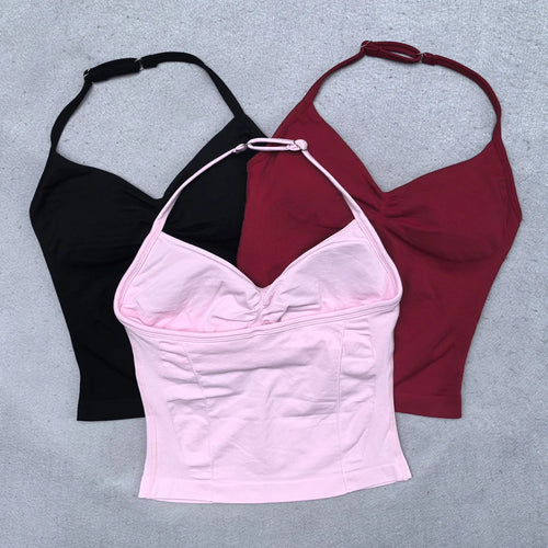 Adjustable Backless Tank Top