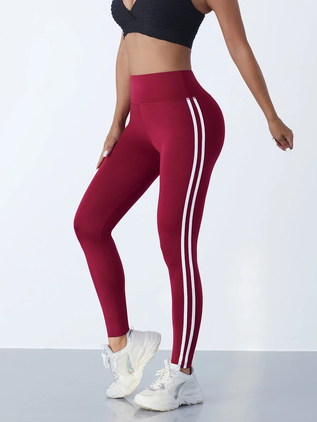 Striped Gym Leggings
