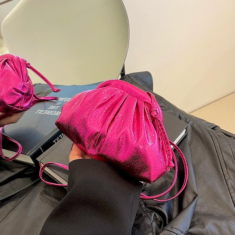 Women Bag Fashion Lipstick Bag Ladies Evening Bag Solid Color Dinner Purses Luxury Wallet Messenger Quality Shoulder Crossbody