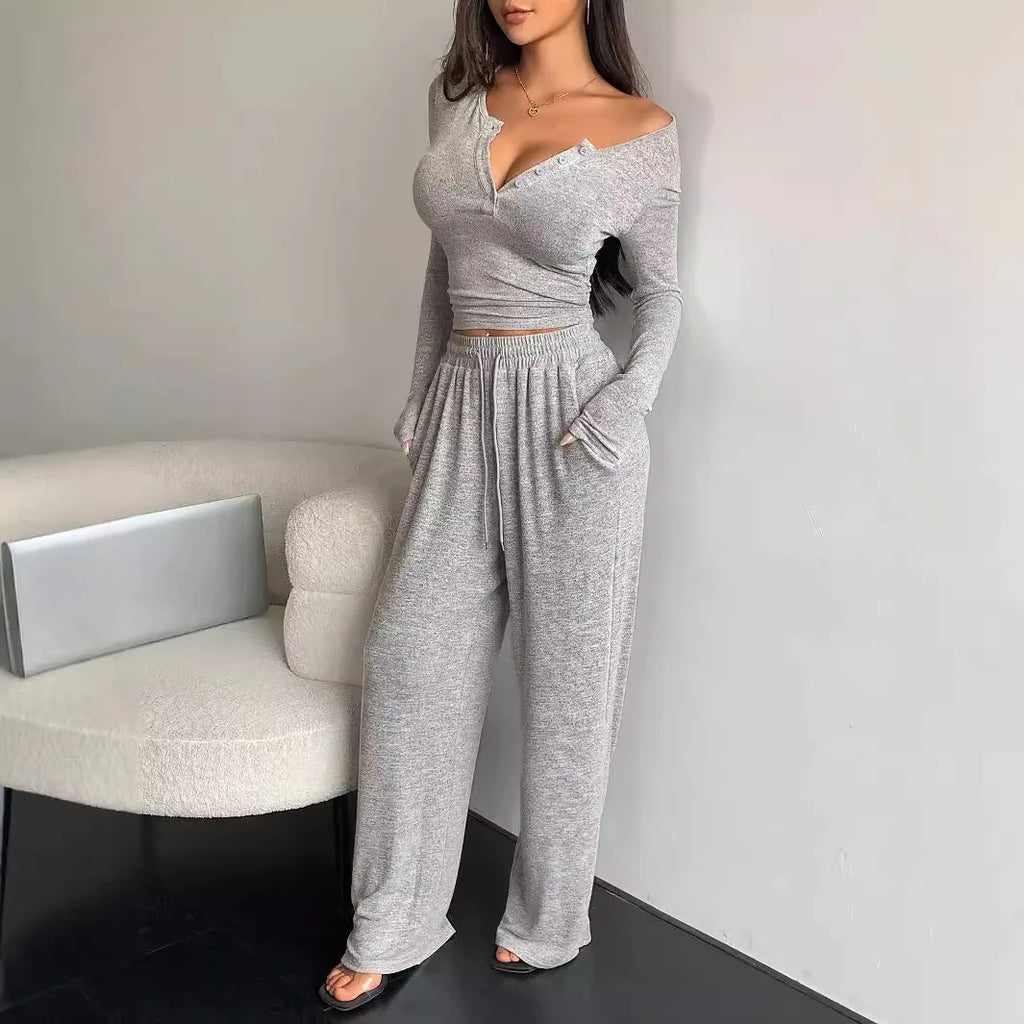 Two-iece Loose Lounge Set