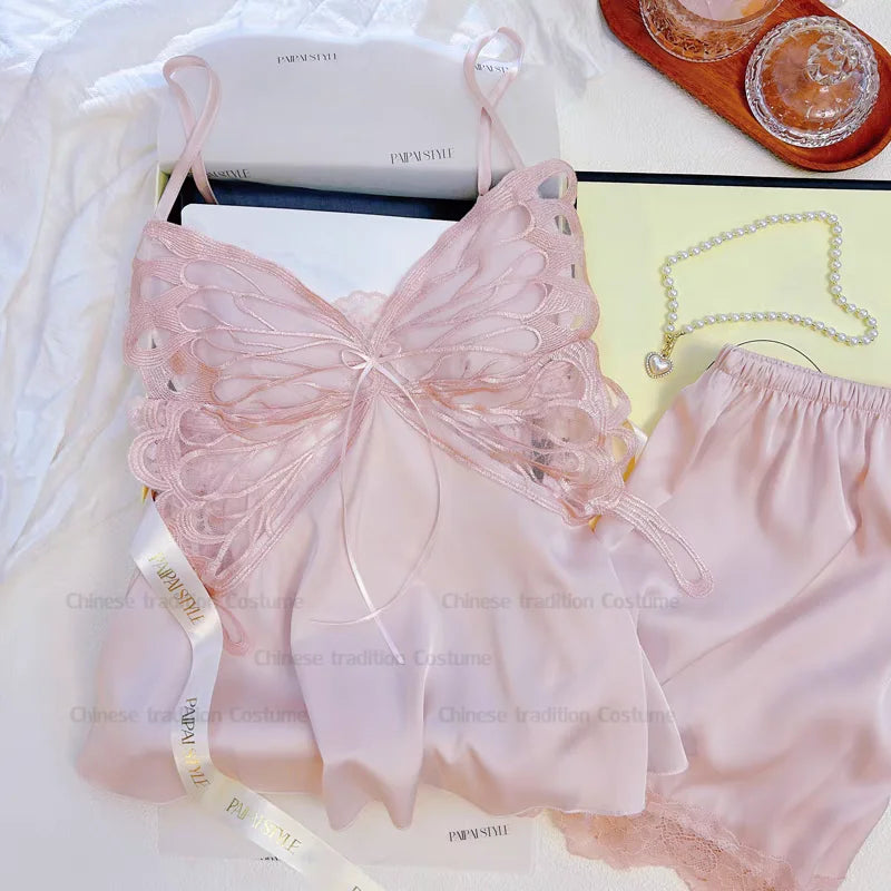 The Pink Butterfly Night Dress