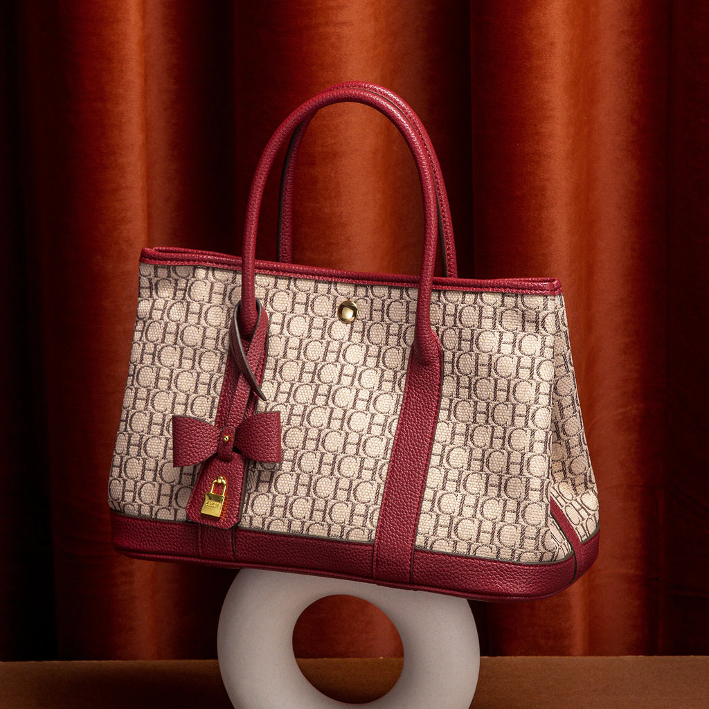 Fashion Classic Retro Women's Handbag Business Office Bow Accessory Design Women's New 2025 Shoulder Bag