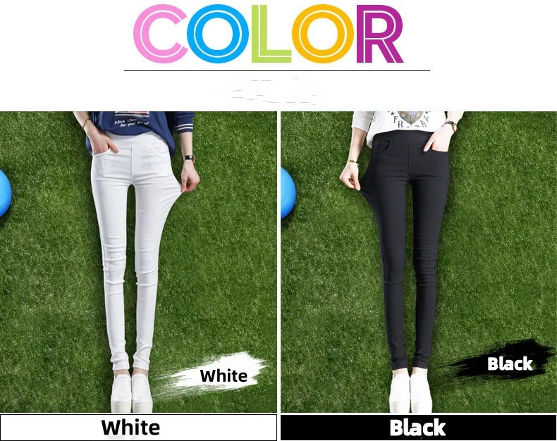 Elegant Slim Fit Leggings