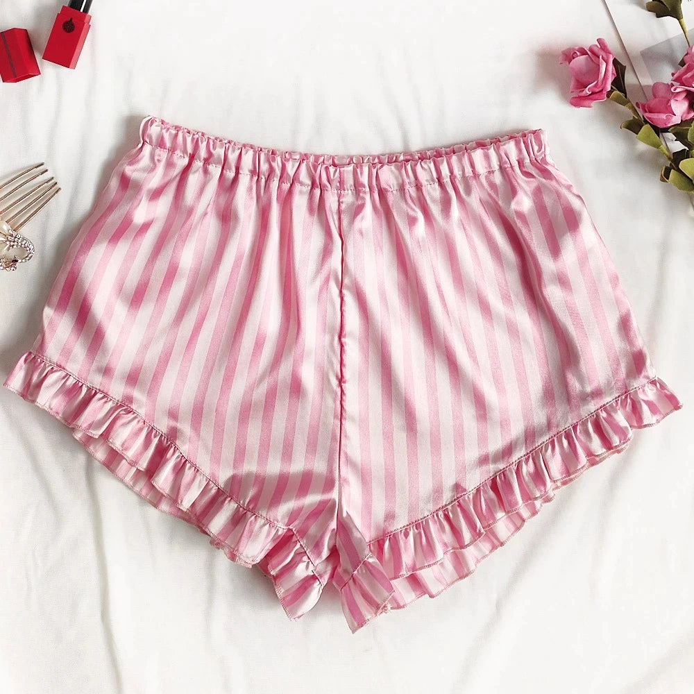 The Silk And Satin Sleep Short Set