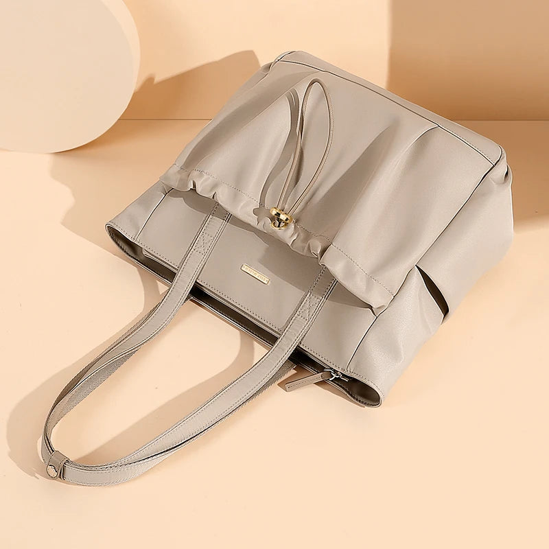 GOLF Tote Bag Working Women Khaki Large Tote Shoulder Bags with Multiple Pockets Aesthetic Ladies Handbag Office Woman Commuter