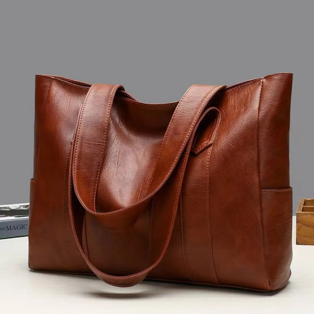Tote Bag Beg Tangan Wanita Tote Bag Leather Handbag Besar Shoulder Bag Women Handbag Woman Bag Perempuan