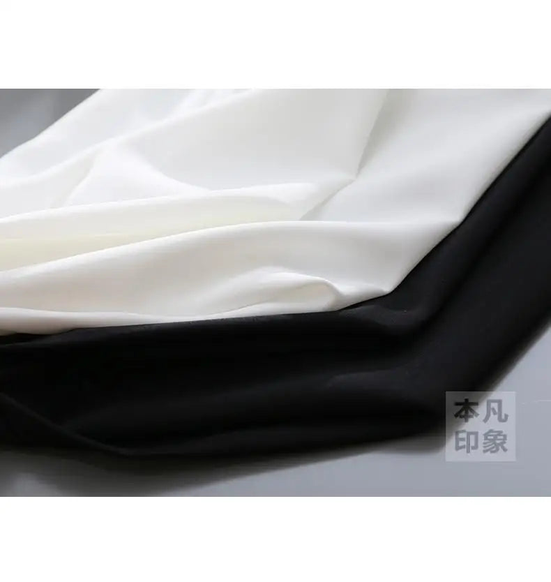 Blouses Tops Women White Black Long Lantern Sleeve Office Lady Temperament Autumn Winter Basic All-match Design Chic Female New