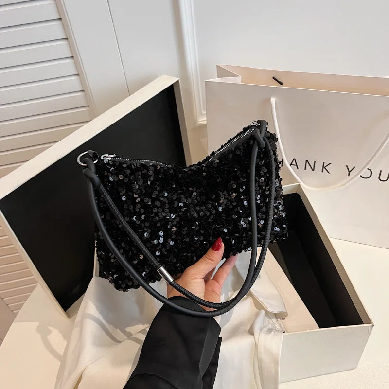 Hand Bag for Wedding Party Banquet Bag Clutch Bag Lady Sequin Luxury Party Evening Bag Fashion Wedding Bridal Dress Underarm Bag
