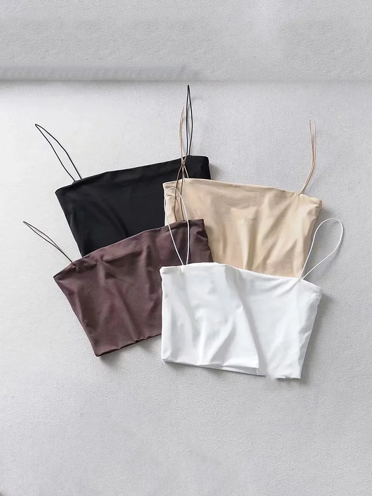Elastic Cotton Cami