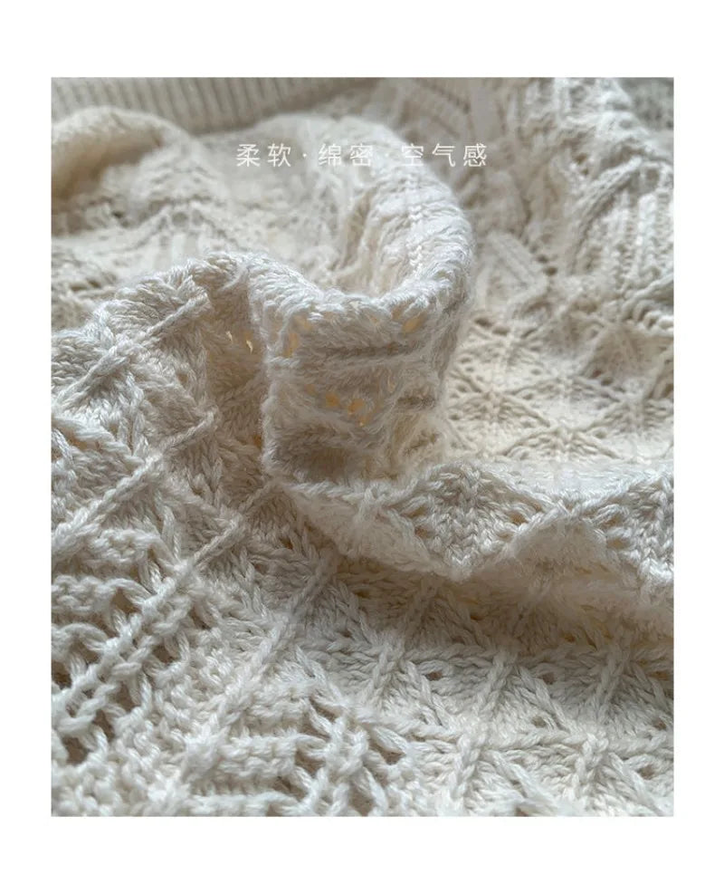 Women's Knitted Sweater Skirt Two-Piece Suit New Sexy Hollow Off-Neck Long Sleeve Sweater Skirt Suit