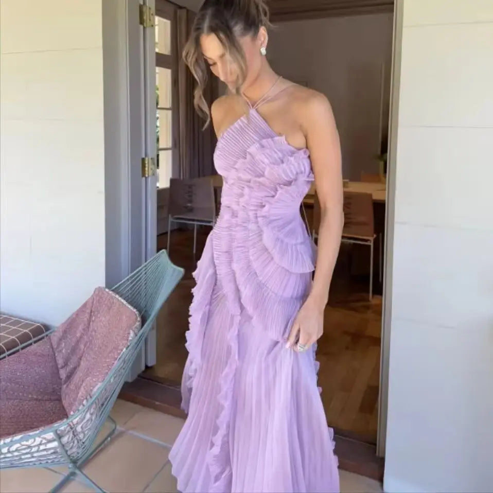 Ruffle Maxi Dress