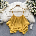 Ruffled Crop Cami