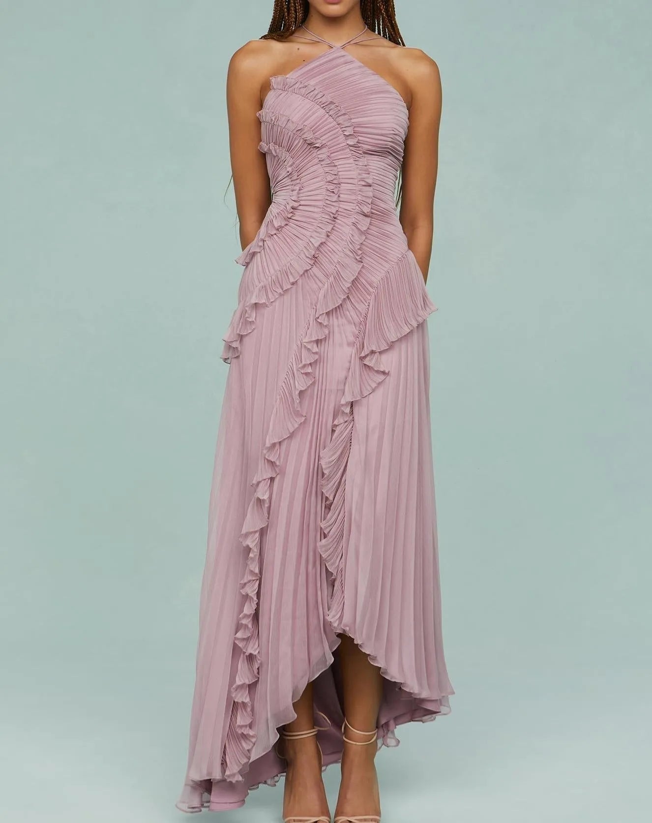 Ruffle Maxi Dress