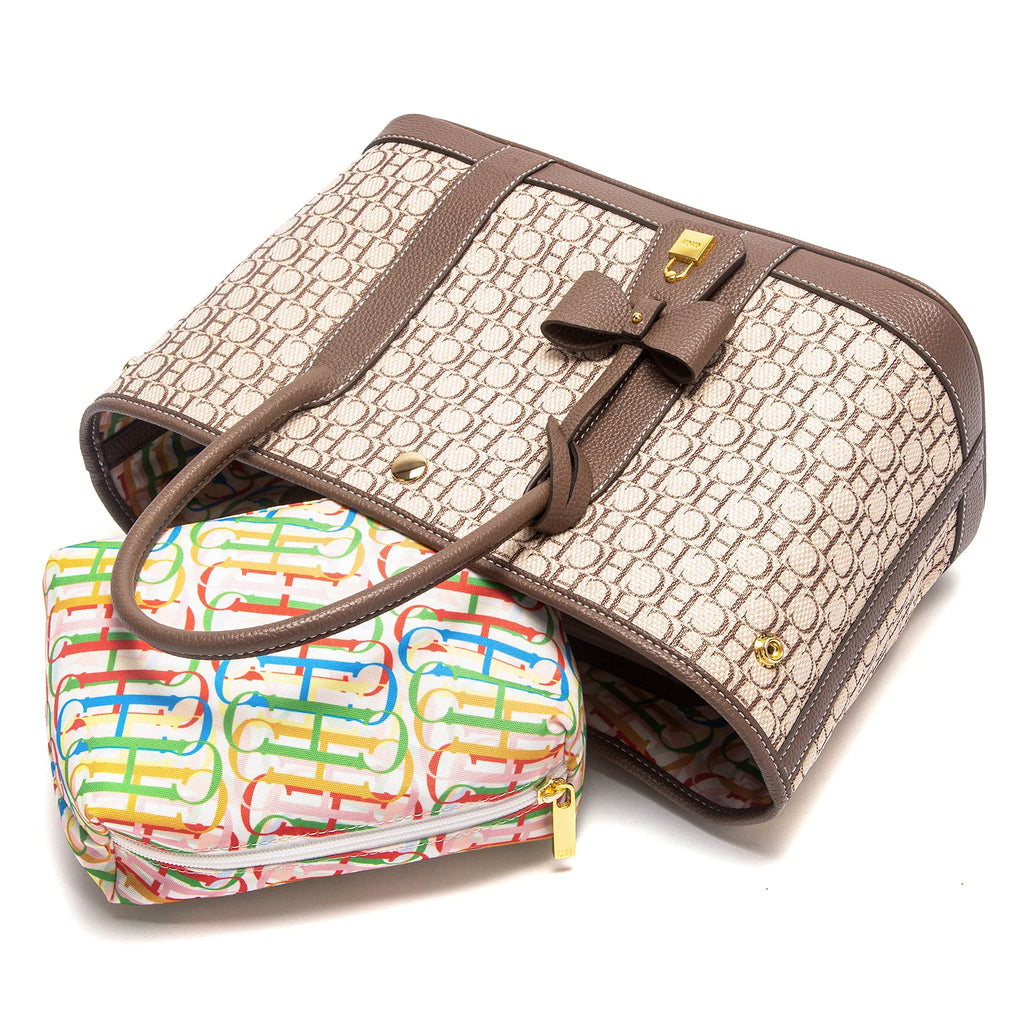 Fashion Classic Retro Women's Handbag Business Office Bow Accessory Design Women's New 2025 Shoulder Bag